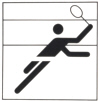 Piktogramm_Badminton
